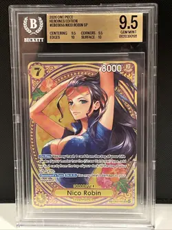 2026 One Piece Card Game Heroines Edition Nico Robin SP #EB03-055 BGS 9.5 - Image 1