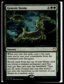 Commander 2018 #30 Genesis Storm - Image 1