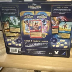 Disney Lorcana Into the Inklands Box 2 Decks 4 Boosters Promo Ravensburger - Image 2