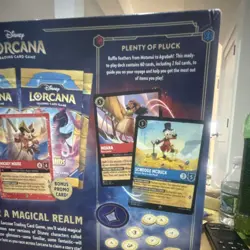 Disney Lorcana Into the Inklands Box 2 Decks 4 Boosters Promo Ravensburger - Image 3