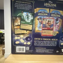 Disney Lorcana Into the Inklands Box 2 Decks 4 Boosters Promo Ravensburger - Image 4