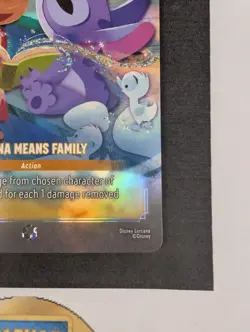 MINT Ohana Means Family - Disney Lorcana Winterspell - Enchanted 224/204 🔥 - Image 5