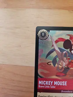 Disney Lorcana Mickey Mouse Brave Little Tailor 115/204 Foil Legendary NM - Image 3