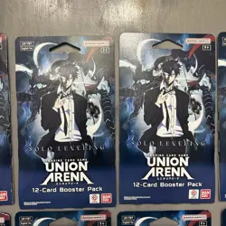 Solo Leveling Union Arena 12 Card Booster Pack UE17BT English Version Lot Of 10 - Image 3
