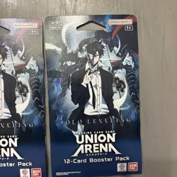 Solo Leveling Union Arena 12 Card Booster Pack UE17BT English Version Lot Of 10 - Image 4