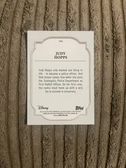 Topps Disney Chrome 2024 Zootopia Judy Hopps Card Numbered /75 - Image 2