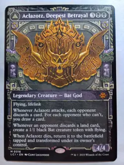 Aclazotz, Deepest Betrayal -MTG- (Showcase) The Lost Caverns of Ixalan Regular - Image 1