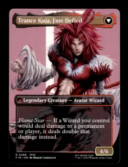 Kuja, Genome Sorcerer (Borderless) 399 FINAL FANTASY Magic: The Gathering NM - Image 1