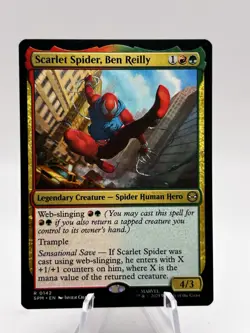 Scarlet Spider, Ben Reilly 0142 Marvel's Spider-Man SPM MTG NM - Image 1