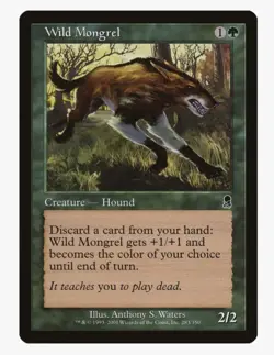 Wild Mongrel | MTG ODY | EDH Commander Discard Outlet Madness | LP - Image 1