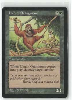 Uktabi Orangutan 260 Uncommon Classic Sixth Edition Magic: The Gathering NM/M - Image 1
