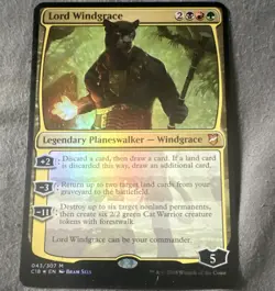 Wizards of the Coast Lord Windgrace C17 043/307 M English Foil OVERSIZED - Image 1