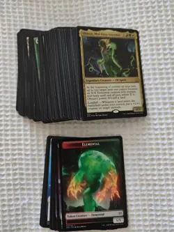 Mtg Magic The Gathering Lands Wrath Commander Edge Deck - Image 1