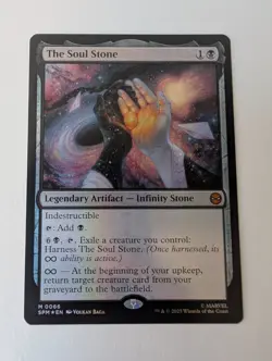 Magic The Gathering - The Soul Stone - FOIL - MTG - Spider-man M0066 - Image 1