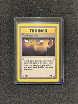 Pokemon 1st Edition Boss's Way Team Rocket 2000 Excellent Condition - Image 5