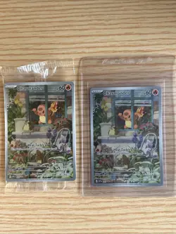 SEALED POKEMON CENTER Stamped & Regular Charmander SVP044 Obsidian Flames Promo - Image 1