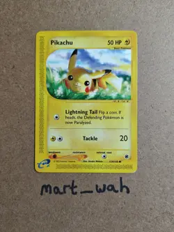 Pikachu 124/165 2002 Pokemon Expedition - Image 1