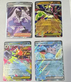 POKEMON TCG PERFECT ORDER 4 CARD LOT - Image 1