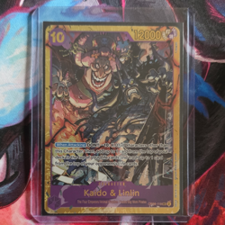 Bandai One Piece CCG Kaido & Linlin OP08-119 Two Legends SR Alt Art Foil EN - Image 1