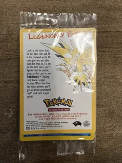 Articuno - Wizards Black Star Promo # 22 - Sealed Legendary Birds Pokemon Promo - Image 1