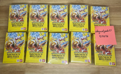 Lot of 10 - ONE PIECE CARD GAME OP-15 DOUBLE PACK SET 10 ENGLISH DP-10 USA - Image 3