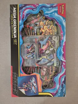 Pokemon TCG Mega Greninja ex Premium Collection Box Factory Sealed - Image 1