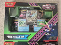 Pokemon TCG Shrouded Fable Greninja EX & Kingdra EX Collection Box Bundle Sealed - Image 2