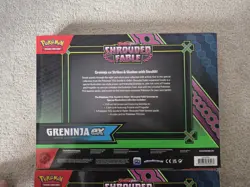 Pokemon TCG Shrouded Fable Greninja EX & Kingdra EX Collection Box Bundle Sealed - Image 5