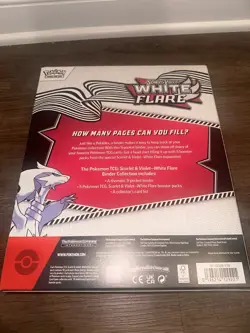Pokemon TCG White Flare Binder Collection - Factory Sealed - Image 2