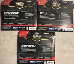 Lot of (3) Pokemon TCG S&V “Paldean Fates” Tech Sticker Pks- Sealed - Free Ship - Image 2