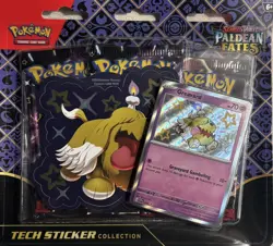 Lot of (3) Pokemon TCG S&V “Paldean Fates” Tech Sticker Pks- Sealed - Free Ship - Image 3