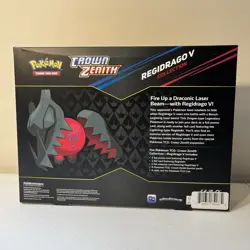 Pokemon TCG Crown Zenith Collection Regidrago V Box Factory Sealed New 820650851834 - Image 2