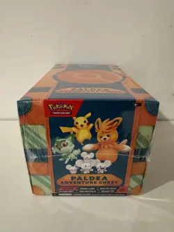 Pokemon TCG: Paldea Adventure Chest Factory Sealed - Image 1