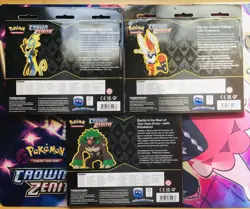 🔥Pokemon Crown Zenith *Pin Collection* 3-Set Blisters New/Unopened!🔥 - Image 2