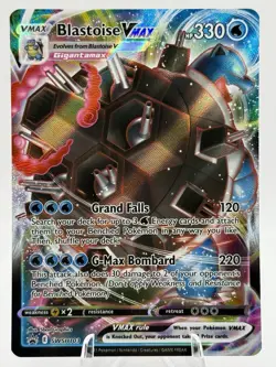 Blastoise VMAX SWSH103 Sword & Shield Black Star Promo Rare Pokemon TCG - NM - Image 1