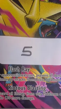 Mega Manectric EX #158 Mega Evolution - NM - Image 3