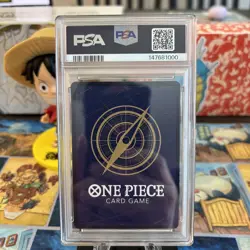2024 One Piece OP08 EN Treasure Rare #109 Monkey D Luffy PSA 10 GEM MINT - Image 2