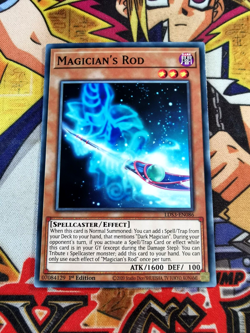 Magician's Rod lds3-en086 1st Edition (NM) Common Yu-Gi-Oh! - Image 1