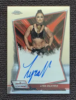 Lyra Valkyria 2026 Topps Chrome WWE Base Auto #RBA-LYR - Image 1