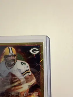 2025 Topps Chrome Cosmic Brett Favre Solar Flare Signatures GOLD Auto 39/50! - Image 4