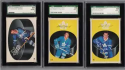 1962/63 Parkhurst NHL Starter Set/Lot (11) all SGC NM/MT 88 8 Shack + HOFers - Image 1