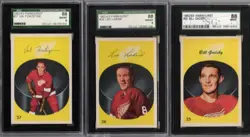 1962/63 Parkhurst NHL Starter Set/Lot (11) all SGC NM/MT 88 8 Shack + HOFers - Image 2