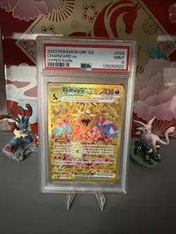 Charizard EX 228/197 Sv03: Obsidian Flames PSA 9Hyper Rare - Image 1