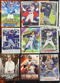 Pete Crow-Armstrong Lot X38 2024 Topps Series 2, Chrome - Rookies, Inserts + - Image 2