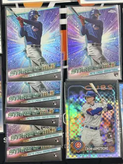 Pete Crow-Armstrong Lot X38 2024 Topps Series 2, Chrome - Rookies, Inserts + - Image 4