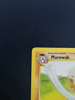 Pokemon Card Marowak 52/130 Base Set 2 Uncommon WOTC - Image 2
