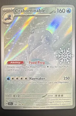 Crabominable - (Holiday Calendar) 149/142 Miscellaneous Cards & Products Holo NM - Image 1