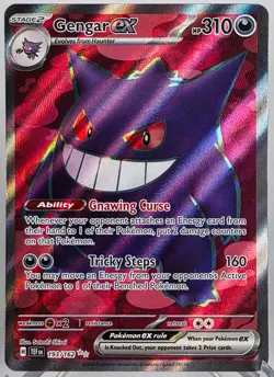 Gengar ex - 193/162 - SV05: Temporal Forces (TEF) Pokemon Card TCG NM - Image 1