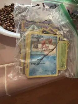 Pokemon XYZ ). TCG BREAK Mixed Card Lot - Machamp BREAK, Krabby, Fearow & More - Image 3