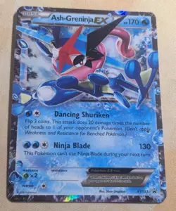 Pokemon TCG Ash-Greninja EX XY Black Star Promo XY133 Holo Card TCG Regular Size - Image 3